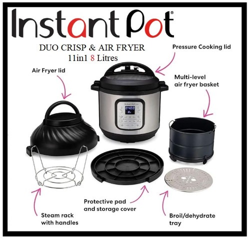 Duo Crisp Duo Pressure Cooker Instructions Pot Air Fry Instant Pot