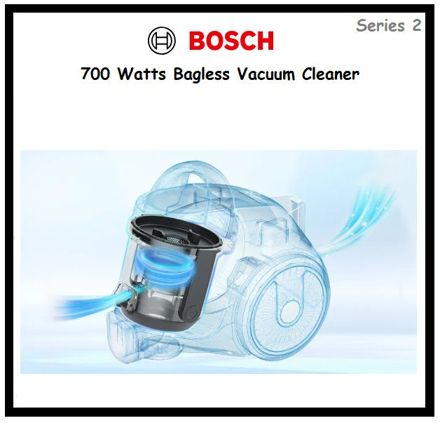 Thumbnail: BOSCH Series 2 Bagless Vacuum Cleaner 700Watts "BGC05AAA2"