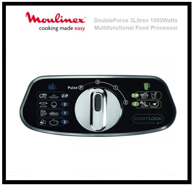 Thumbnail: MOULINEX DoubleForce  Multifunctional Food Processor with 8 Accessories'FP82181'