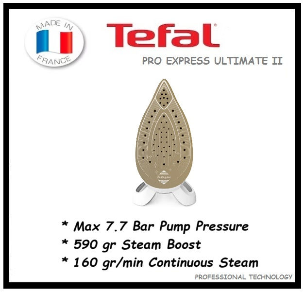 Thumbnail: TEFAL PRO EXPRESS ULTIMATE II 7.9 Bar 'GV9712'