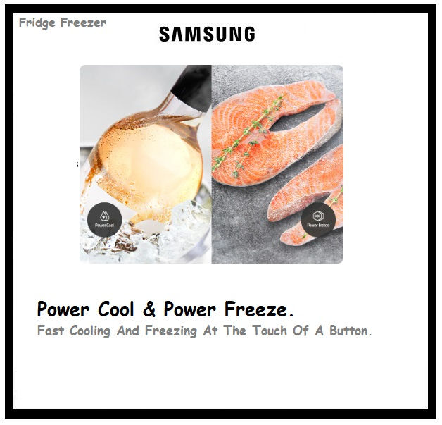 Thumbnail: SAMSUNG Fridge Freezer Refrigerator INOX 538 Litres 'RB53DG703DS9EF'