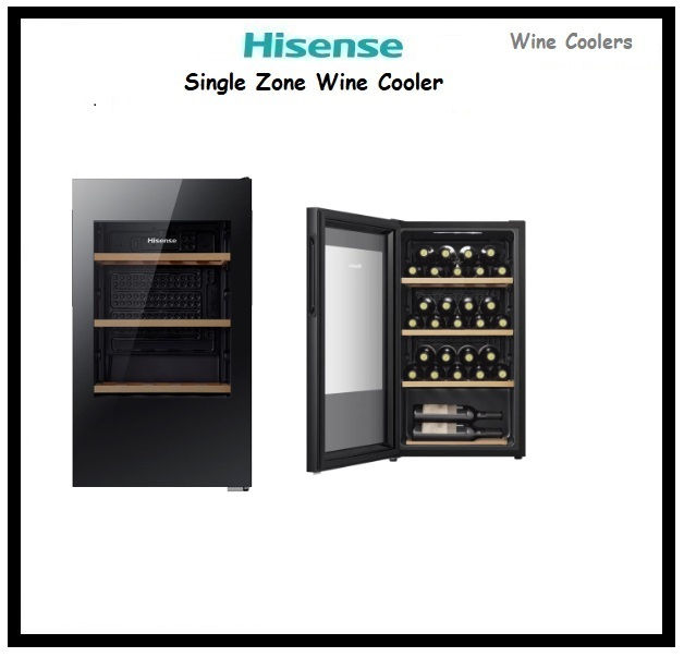Thumbnail: HISENSE Single Zone Wine Cooler 30 Bottles 'RW12D4NWG0'