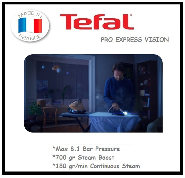 Thumbnail: TEFAL PRO EXPRESS VISION 8.1 Bar'GV9812'