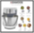 Thumbnail: KENWOOD Prospero+ Kitchen Machine With 3 Attachments 4.3 Litres 1000W'KHC29.H0W'