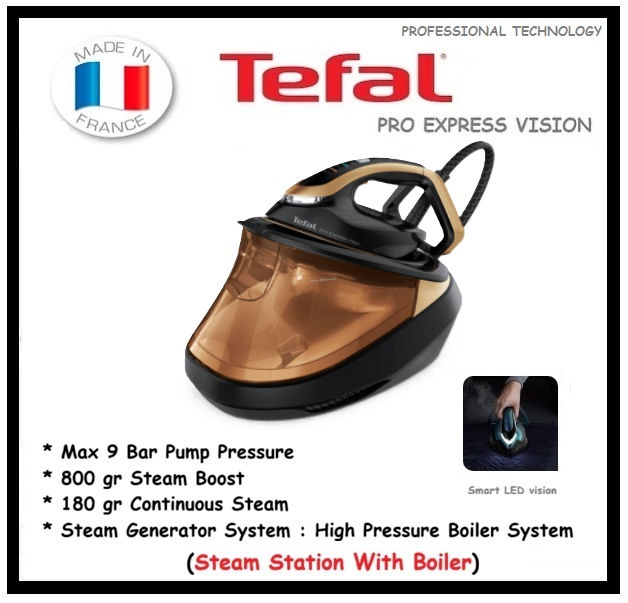 TEFAL PRO EXPRESS VISION 9 Bar 'GV9823'