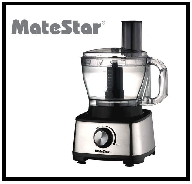 Thumbnail: MATESTAR Platinum Food Processor Kitchen Machine with 8 Accessories "PLM-315"