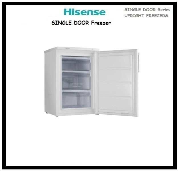 Thumbnail: HISENSE Single Door Freezer White 'FV105D4BW21'