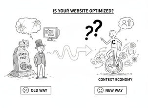 Is Your Website Optimized for the Context Economy or Stuck in the Static Past?