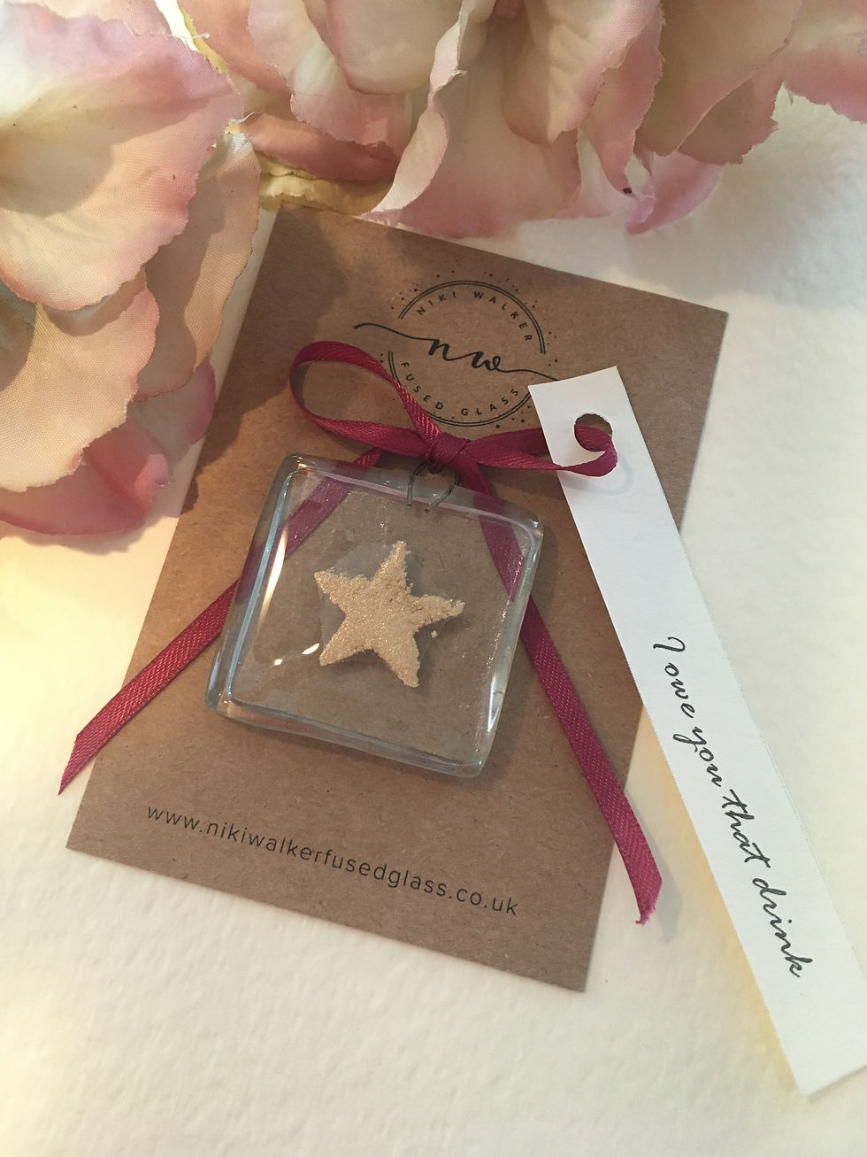Thumbnail: Fused Glass Keepsake: Star