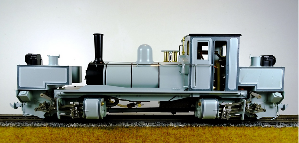 Live Steam 45mm Accucraft Garratt model 