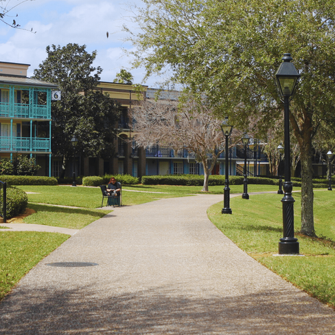 Port Orleans French Quarter Buildings