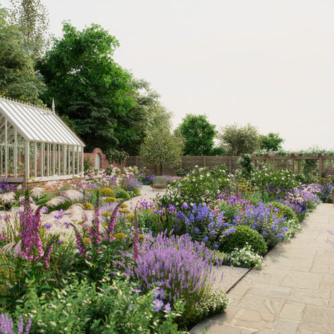 Traditional Country Garden