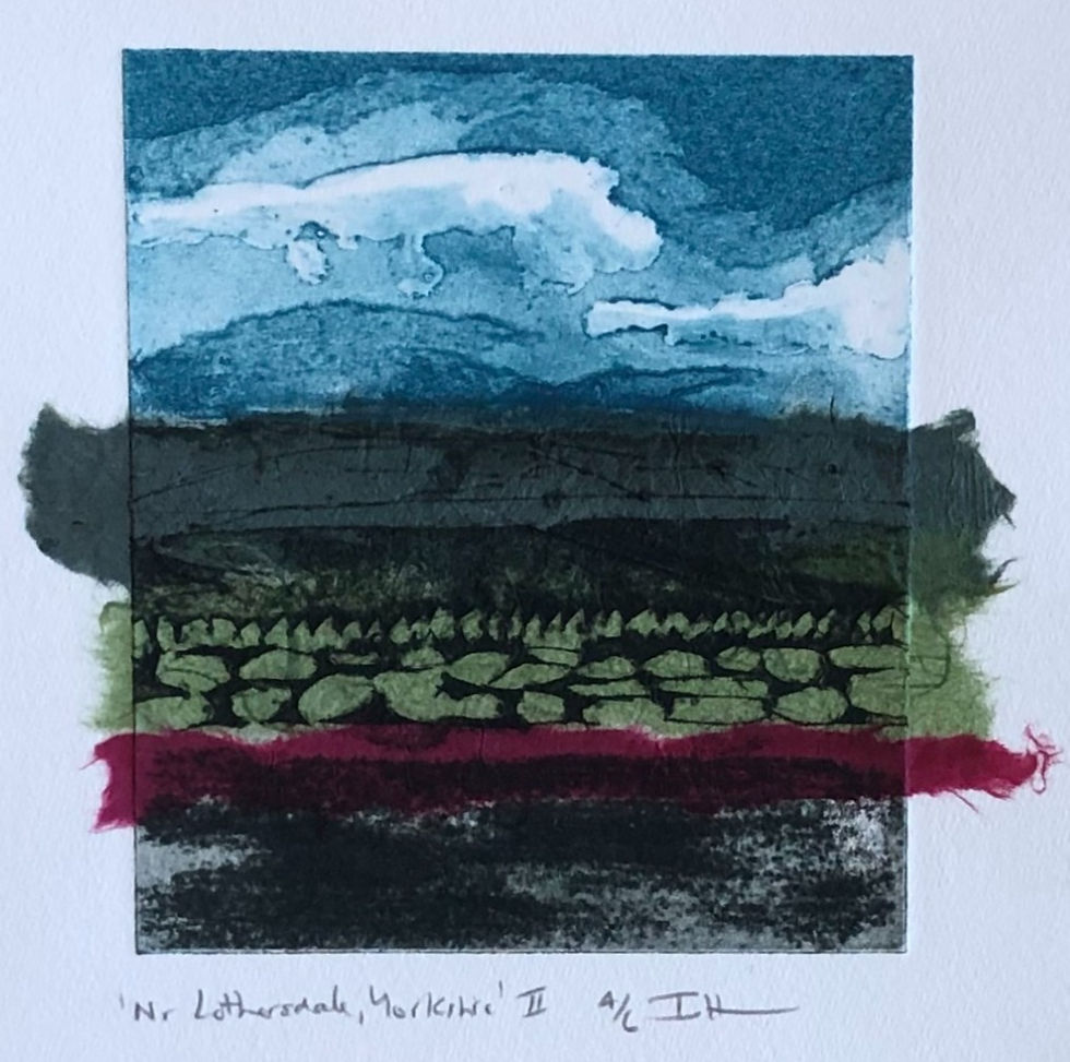 Original Artwork by Iain Hodgkinson: 'Nr Lothersdale, Yorkshire II''