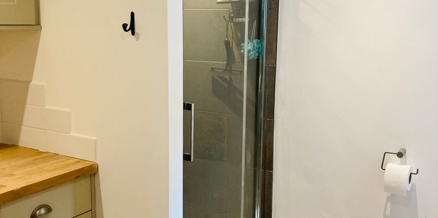 Ground Floor Shower at Boyne House