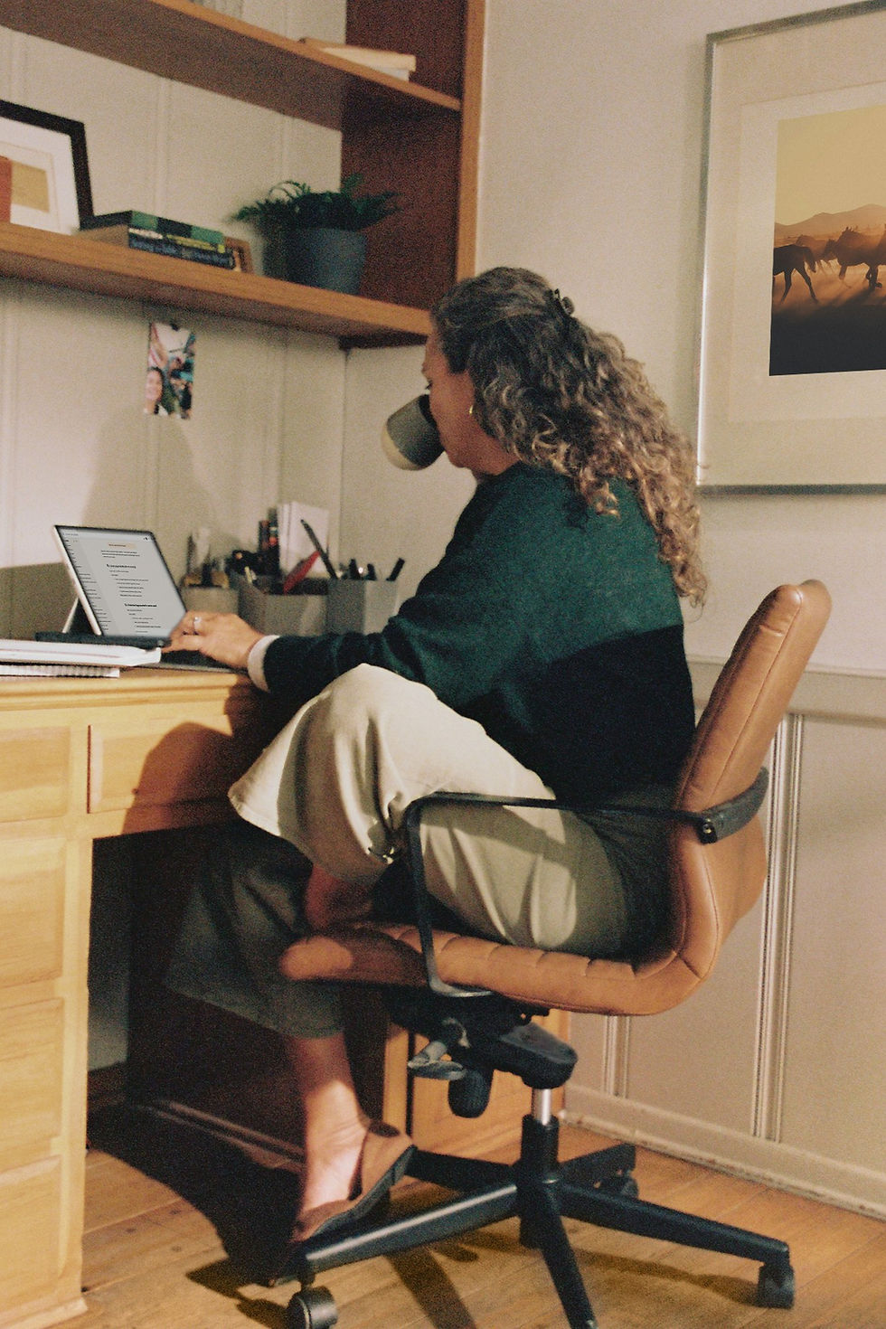 desk worker