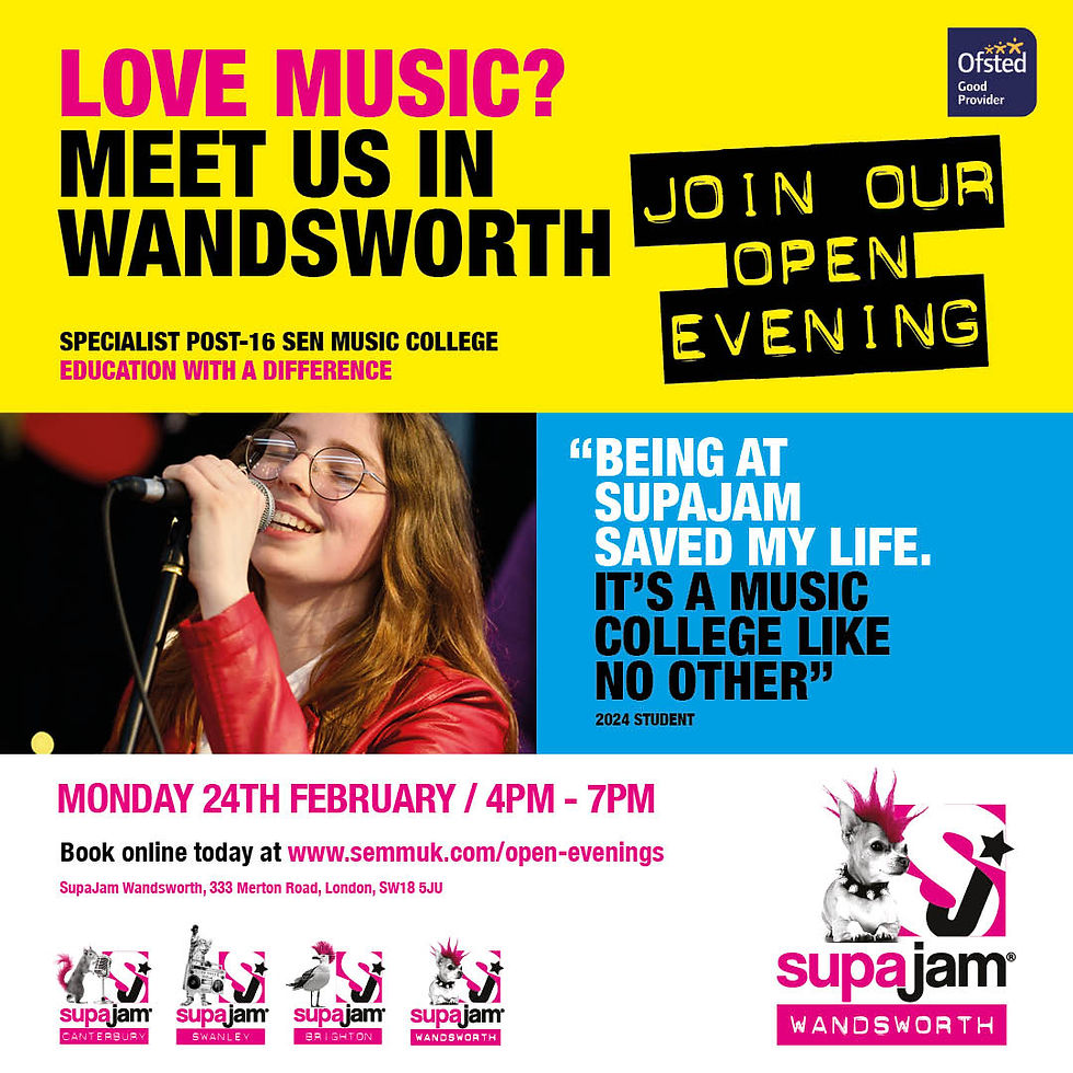 SupaJam Wandsworth Open Evening