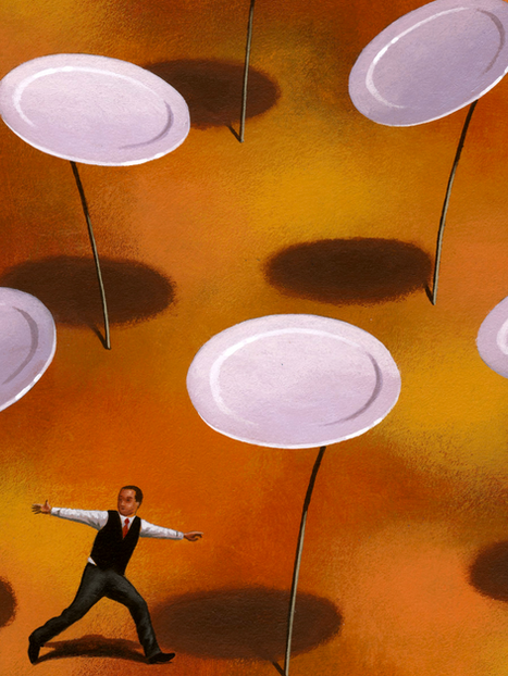 Illustration of Spinning Plates