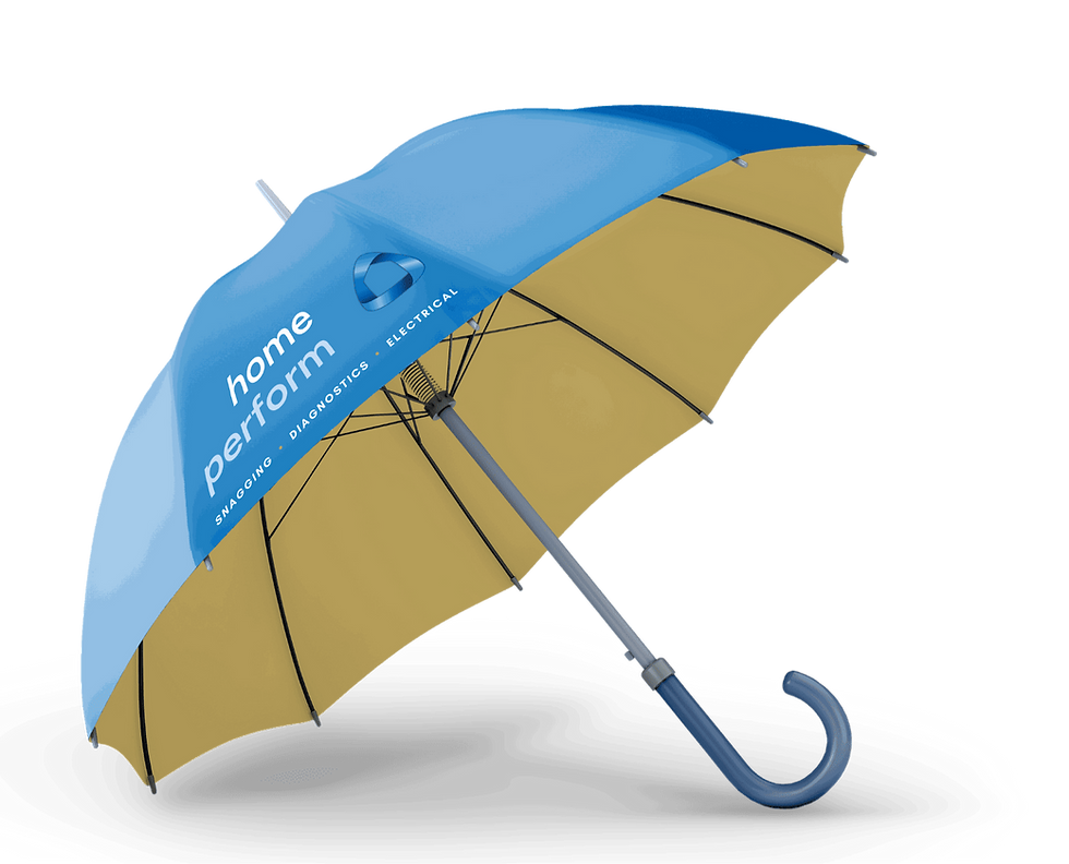 Homeperform branded umbrella