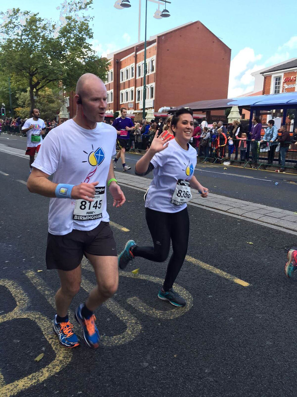 Sponsoring Spencer’s run for UHCW