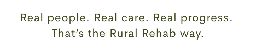 Rural Rehab tagline