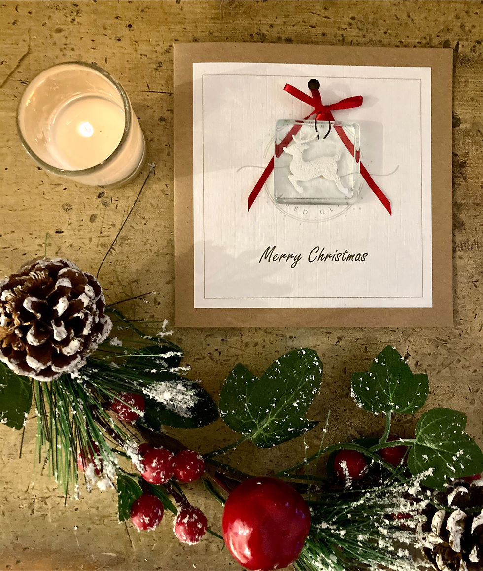 Thumbnail: Merry Christmas Reindeer Card