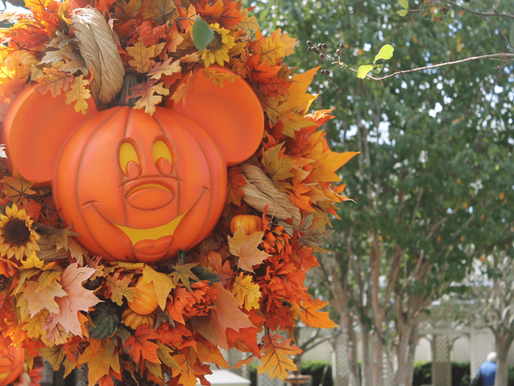 Mickey Pumpkin at Magic Kingdom in Walt Disney World