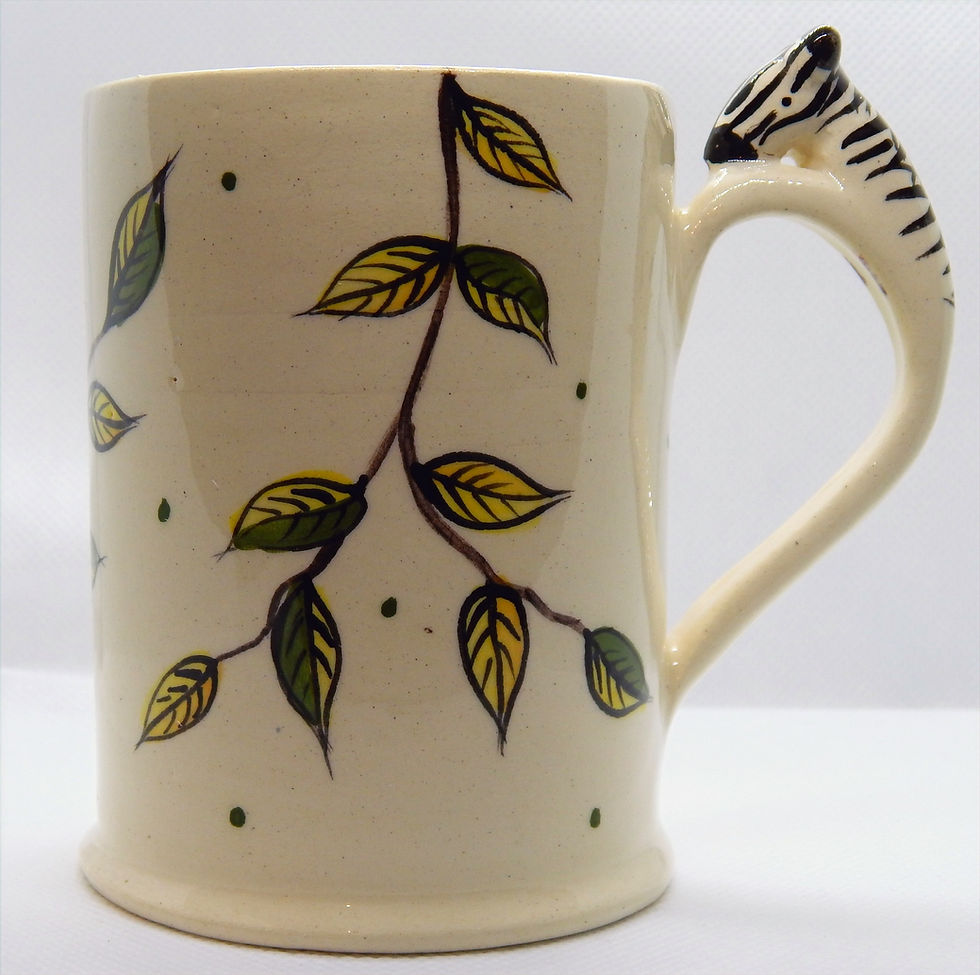 Thumbnail: Hand Painted Modelled Mug