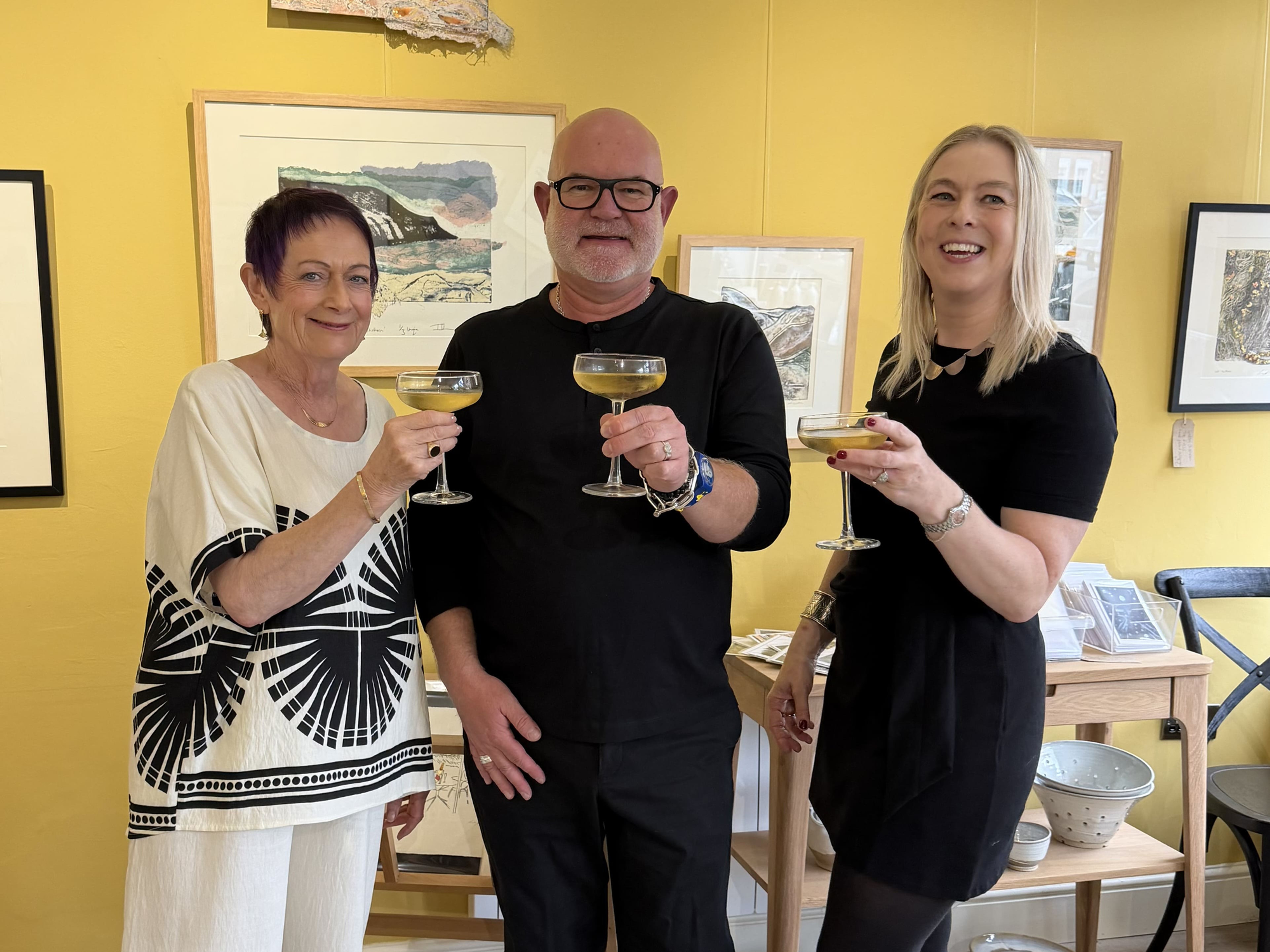 Lindsey, Iain and Christy of L'Atelier11