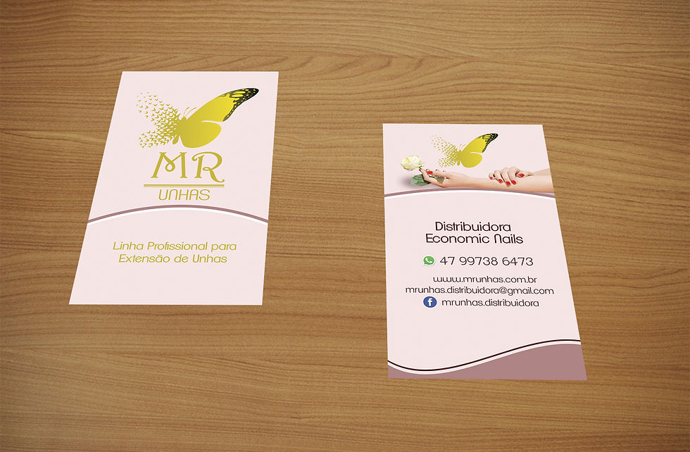 Cartão de Visitas MR Unhas