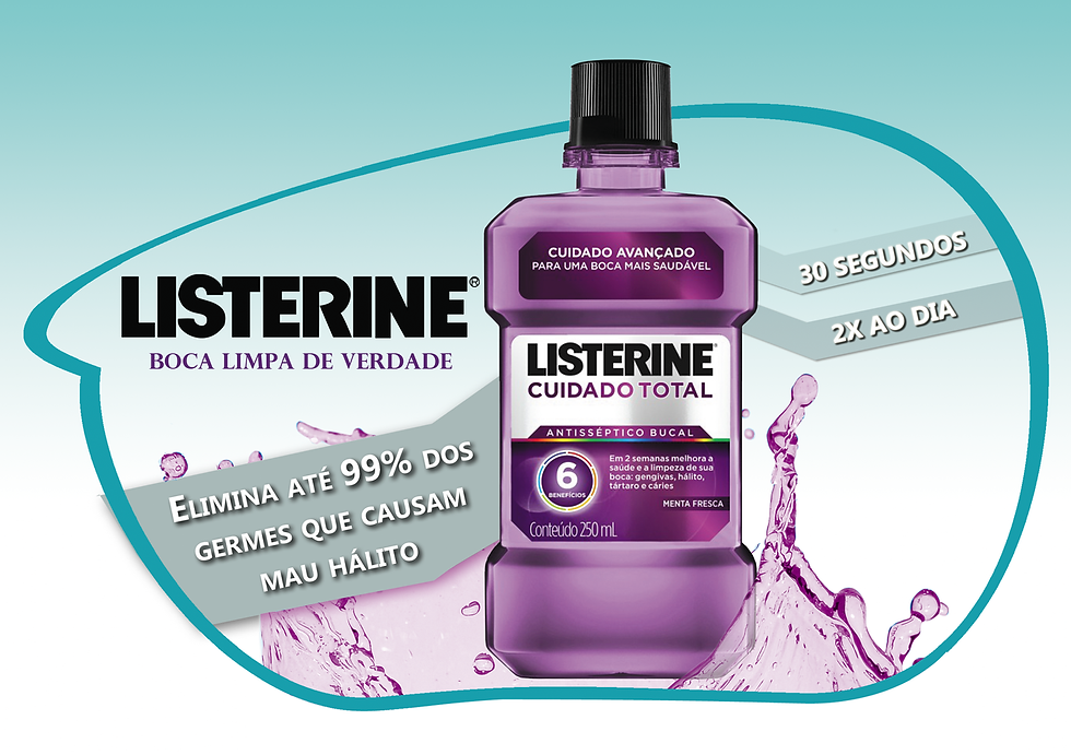 PDV - Wobbler Listerine