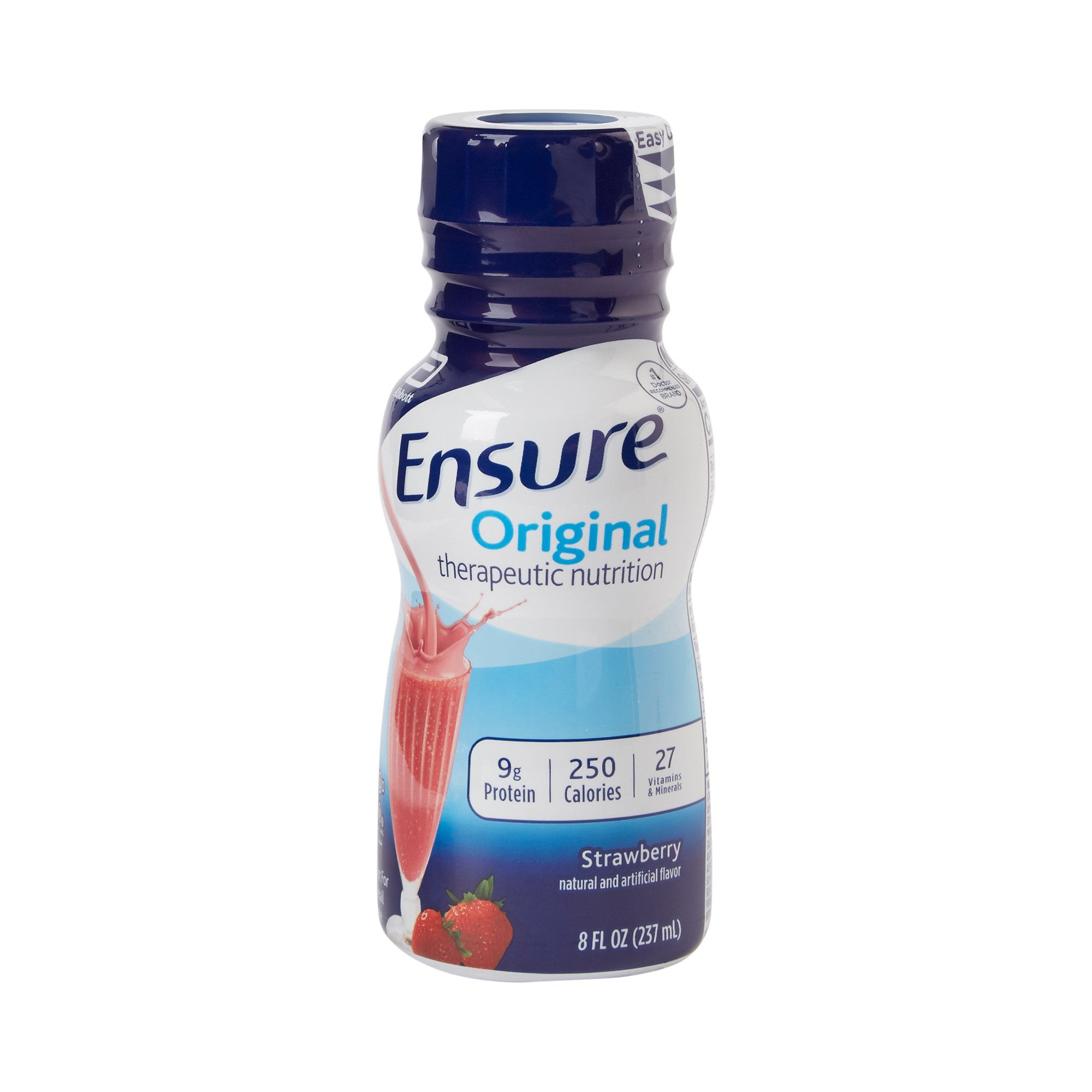 ENSURE, ORGINAL RTD STRWBRY 8OZ BT (24/CS)