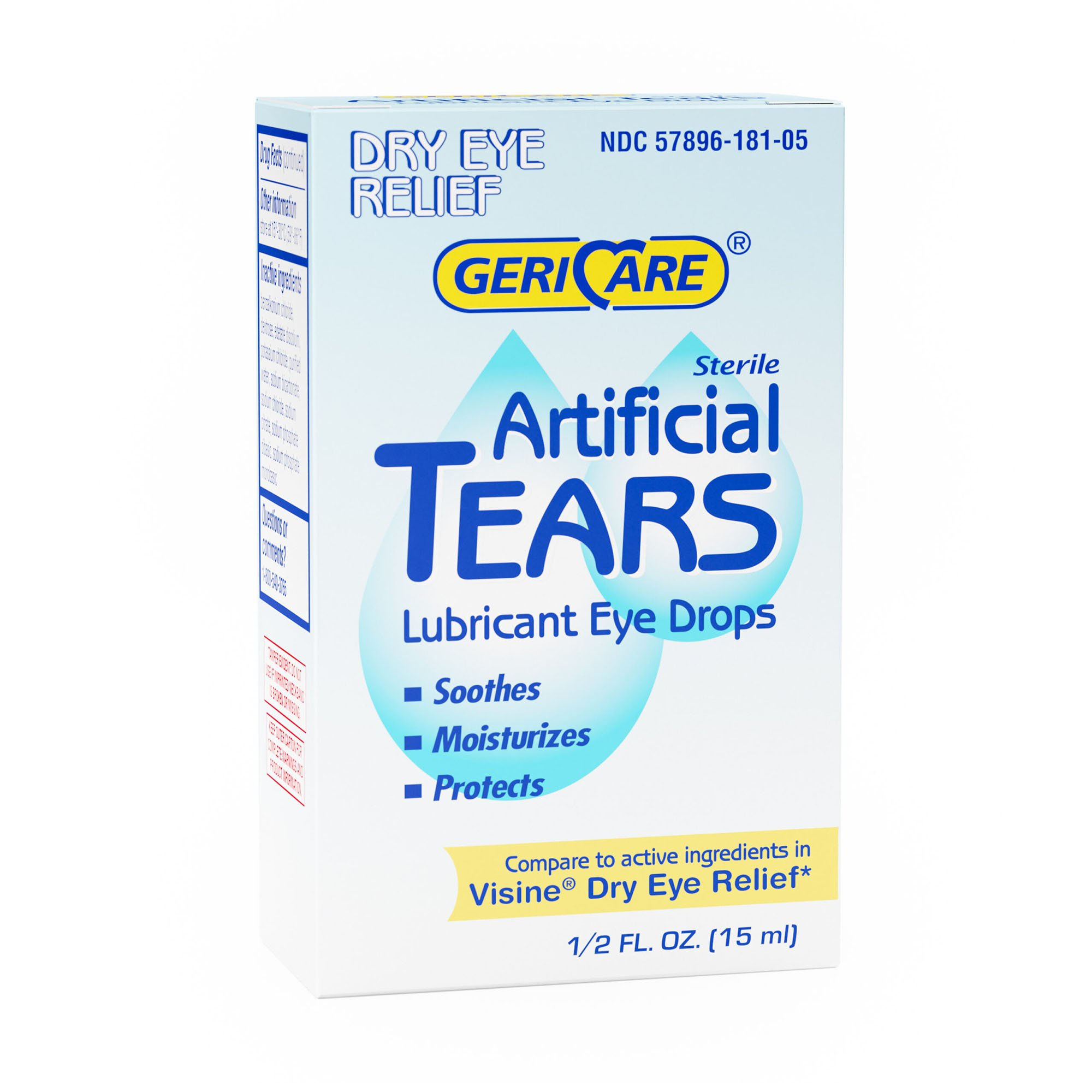 EYE LUBRICANT, DRP OPHTH ARTIFICAL TEARS .5OZ (1/BX 12BX/CS)