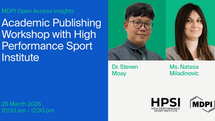 Academic Publishing Workshop at the High Performance Sport Institute, 26 March 2026