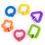 Thumbnail: 6 x Sensory Textured Rings Fidget Toy