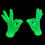 Thumbnail: Glow in The Dark Gloves