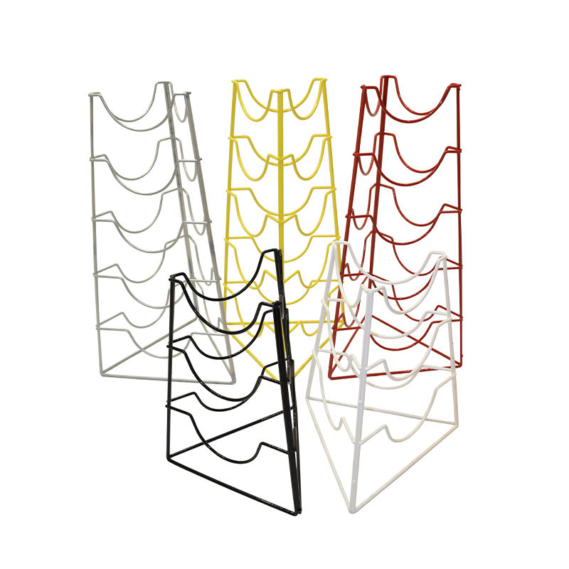 Thumbnail: Triple Metal Wire Channel Stands - Set of 6