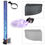 Thumbnail: Bubble Tube, White/Grey Padded Corner Surround Base, Fibre Optic Lights