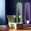 Thumbnail: Large LED Wall Hanging Mirror Light Changing – 152cm