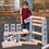 Thumbnail: Foam Wooden Play Beams Building Blocks 24 Pieces