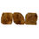 Thumbnail: 3 x Natural Wooden Writing Board Slats Wipe Clean 22 x 22cm