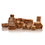 Thumbnail: Stackable Wooden Log Set 38 Pieces – Natural Sensory Play