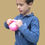 Thumbnail: Squishkins Piggy with a super squishy foam filling