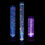 Thumbnail: Bubble Tube Tank Tower with Colourful Balls (100cm), and Remote Cube Controller