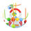 Thumbnail: Viga Jumbo Wooden 5 in 1 Activity Cube Classic Sensory Toy