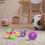 Thumbnail: 7 x Light Up Balls For Toddlers & Adults Sensory Kit