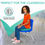 Thumbnail: Wiggle Seat Sensory Cushion-Monster – Fun Shaped – School/Home – By Bouncyband