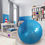 Thumbnail: Large Textured Therapy Sensory Ball, Blue – 67cm