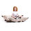 Thumbnail: Sensory Touch Tags Bean Bag Floor Cushion – 100cm x 125cm