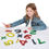 Thumbnail: 5 x Sensory Gel Maths Shapes Squidgy Sparkle Fidget Toy