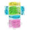 Thumbnail: 4 x Sensory Foldable Gel Shapes Glitter Pouches with Velcro